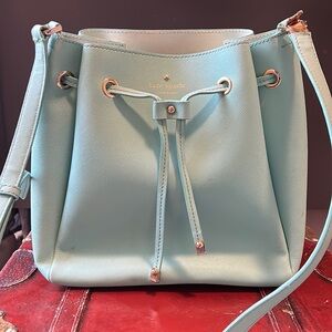 Kate Spade bright blue tote